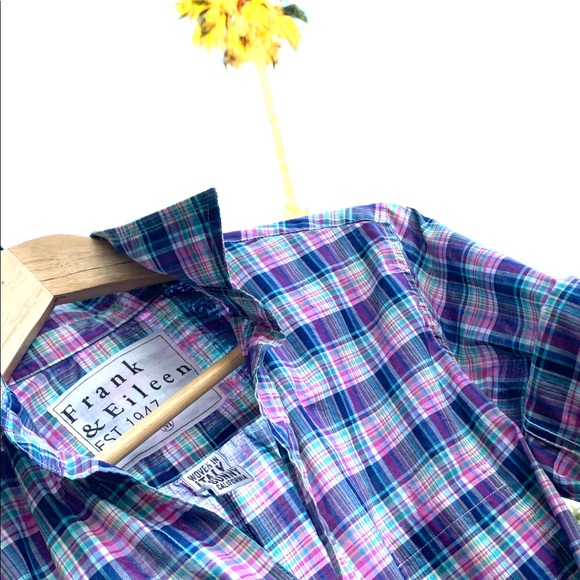 BARRY Primary Color Plaid, Italian Classic Poplin main image 1